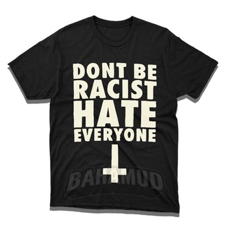 Dont be racıst hate everyone y2k vıntage tee