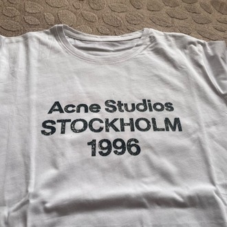 acne studios stockholm tee