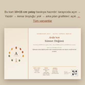 Sünnet Düğünü Davetiye Paketi 2027 — 5 Varyantlı HTML Davetiye