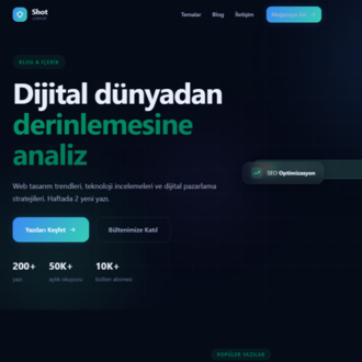Flavor Blog Teması