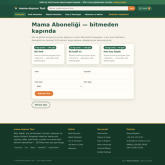 Mama Deposu OpenCart Temas