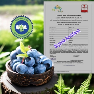 Organik Yaban Mersini 1 Kg.