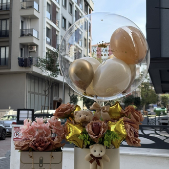 Yıldız Bebek Hediye balon set
