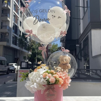 Premıum Balon kutusu (Pembe)