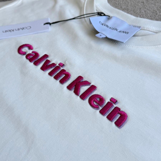 CK Pembe Nakışlı Tshirt
