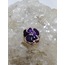 Mor çiçekli rose charm