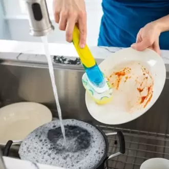 Dish Daddy Deterjan Hazneli Bulaşık Süngeri̇