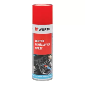 Würth Hızlı Motor Temizleme Spreyi – 500 ml Profesyonel Yağ ve Kir Sökücü