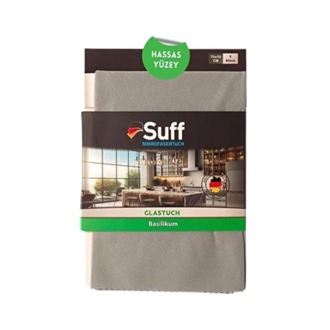 Suff Basilikum Mikrofiber Cam Temizlik Bezi 50x70cm
