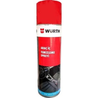 Würth Profesyonel Araç İçi Temizleme Spreyi – Leke Sökücü ve Hijyen Sağlayıcı