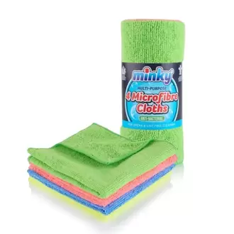 Minky Mcloth Çok Amaçlı Temizlik Bezi-4lu Set