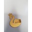 Pleksi Kuğu etiket 3.5cm 25 adet