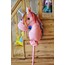 Ahşap sopalı Unicorn Oyuncak / Dekor