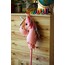 Ahşap sopalı Unicorn Oyuncak / Dekor