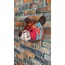 Patchwork Ayı Duvar Büstü