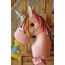 Ahşap sopalı Unicorn Oyuncak / Dekor
