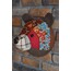 Patchwork Ayı Duvar Büstü