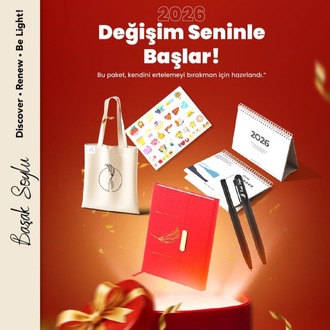 Değişim Seninle Başlar! 2026 özel paket (Hediye için notu mutlaka okuyalım )