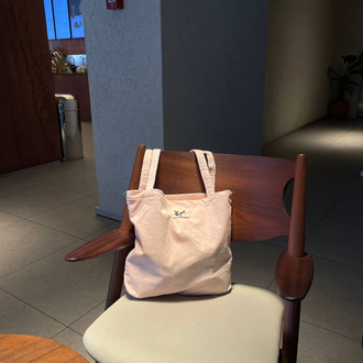 Corduroy tote bag
