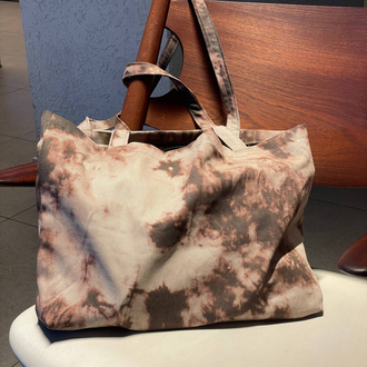Colored shopper bag