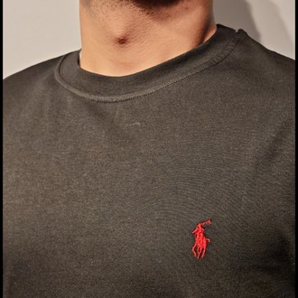Premium Siyah Polo-Tişört