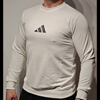 Adidas Sweatshirt-Beyaz