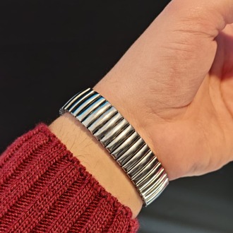 Bileklik Model Klasik Saat-Gümüş