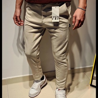 Jogger Pantolon-Bej