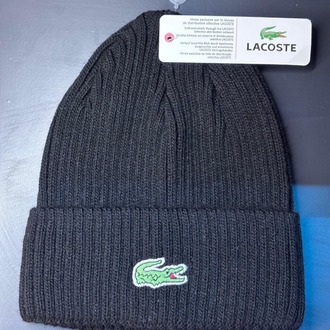 Lacoste Kışlık Bere-Siyah