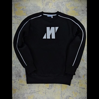 Mavi Sweatshirt-Siyah