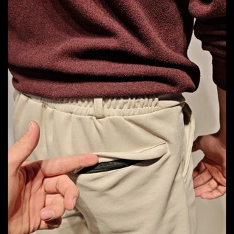 Jogger Pantolon-Bej