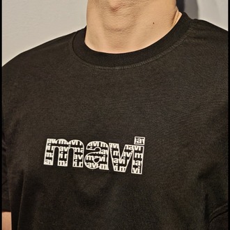 Mavi Tişört-Siyah