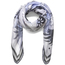 MYSTIC FLOWERS / BLACK SCARF