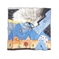 FALLING ANGELS/ BLUE SILK BANDANA