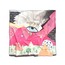 FALLING ANGELS / CREPE SILK SCARF 65x65cm