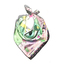 FALLING ANGELS / GREEN SILK BANDANA