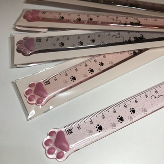 Simli Patili Cetvel 15cm 