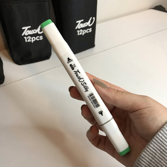 12’li Çantalı Touch marker kalem 