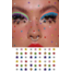 Renkli Yıldız Yüz ve Vücut Taşı Face Gems 56 Parça