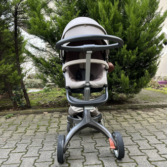 Stokke Bej Bebek Arabası