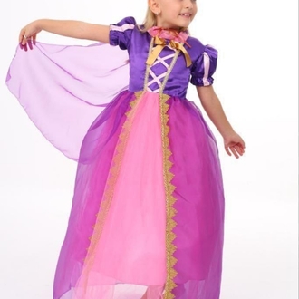 Rapunzel çocuk kostümü
