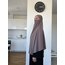 Üçgen Sufle Eşarp (Khimar) - Vizon