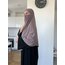 Üçgen Sufle Eşarp (Khimar) - Vizon