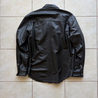 Harley Davidson Leather Shirt M-L