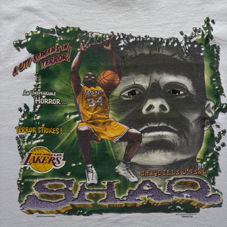 2000 Shaq Frankenstein Tee Large