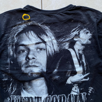 90’s Faded Kurt Cobain Euro Boot Large
