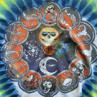 1987 Grateful Dead Zodiac Signs Tee L-XL