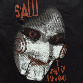 SAW I Want to Play a Game Tee M