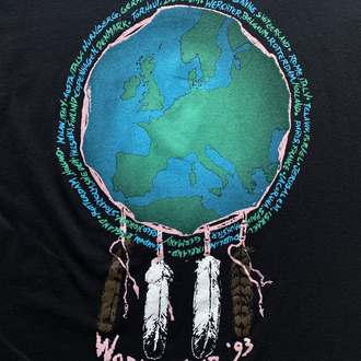 1993 Neil Young European Tour Tee Large