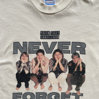 1996 Take That Band Tee Large